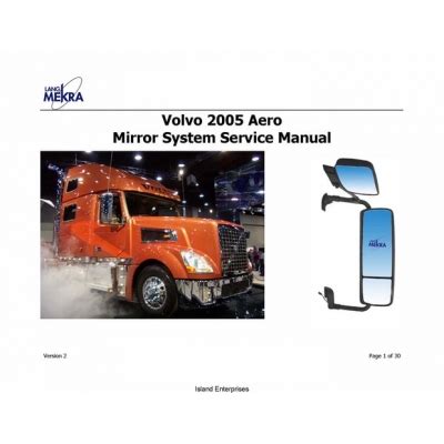 Freightliner columbia mirror system manual lang mekra. - Nissan x trail dci workshop manual.